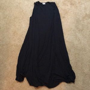 Solid Black Lularoe Joy Vest